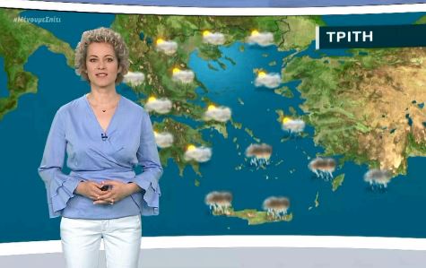 Συνεχίζονται και την Τρίτη οι βροχές