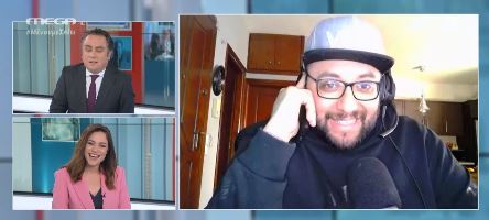 Ο Κώστας Μαλλιάτσης σχολιάζει στο MEGA τις ημέρες του κορωνοϊού