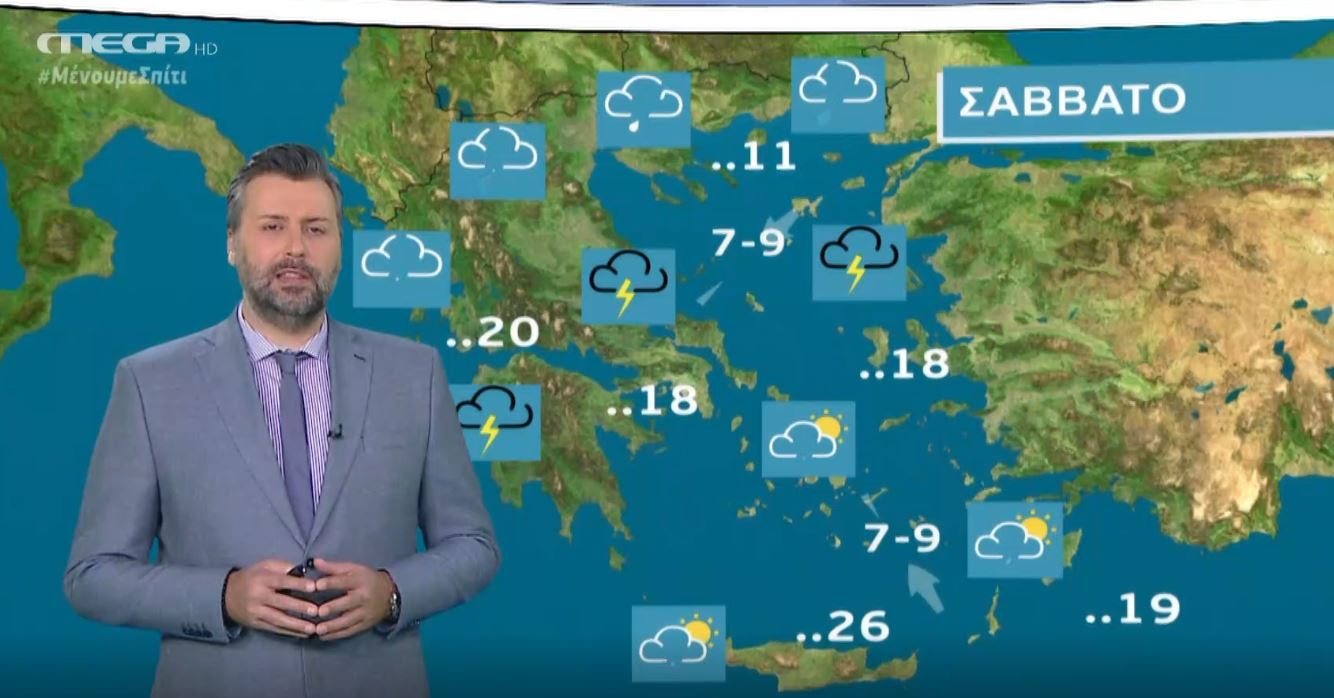MEGA Καιρός για αγρότες 03/04/20