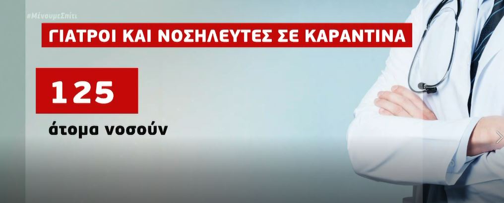 Κορωνοϊός: Αυξάνονται τα κρούσματα στο υγειονομικό προσωπικό της χώρας
