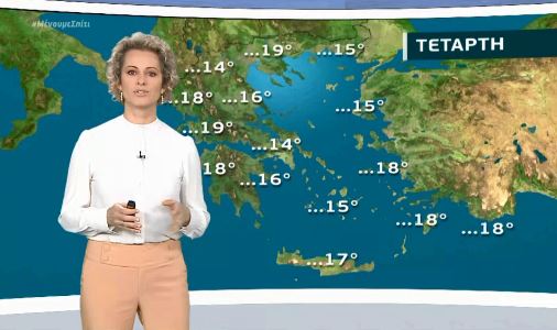 Βελτιώνεται ο καιρός την Τετάρτη, οι άνεμοι παραμένουν