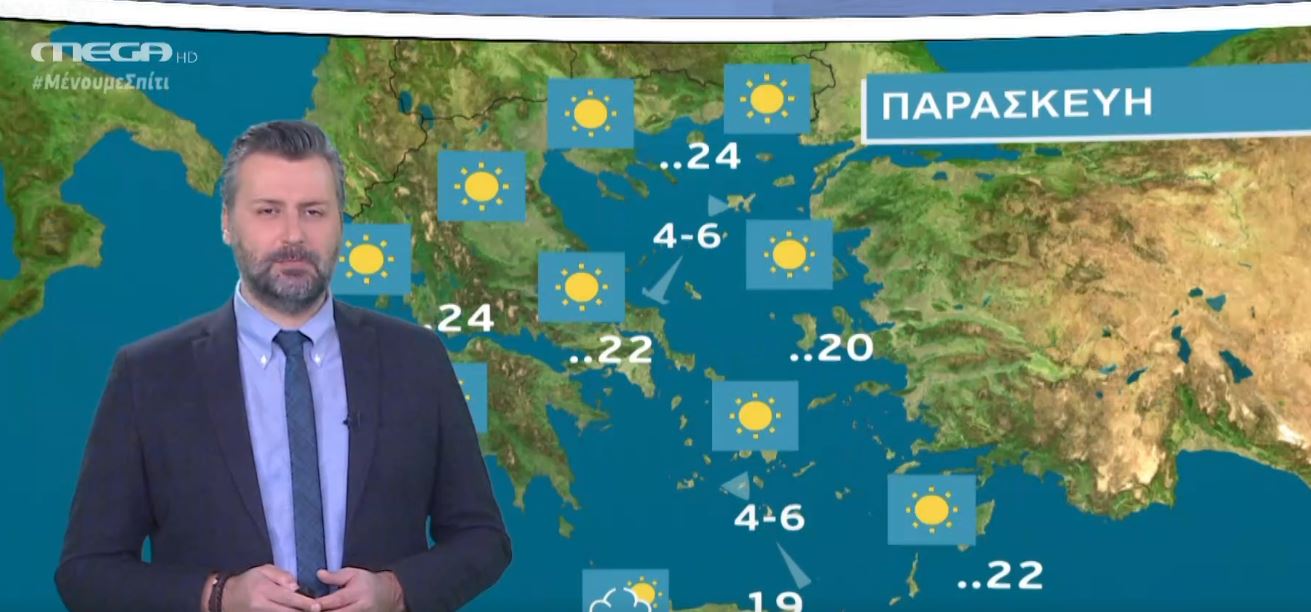 MEGA Καιρός για αγρότες 09/04/20