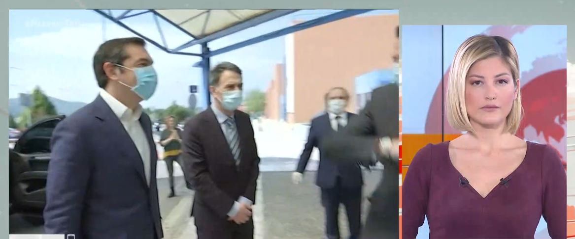 Επίσκεψη Τσίπρα στο Αττικό νοσοκομείο