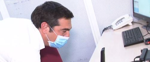 To EKAB επισκέφθηκε ο Αλέξης Τσίπρας