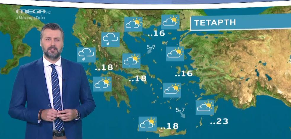 MEGA Καιρός για αγρότες 21/04/20