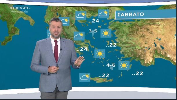 MEGA Καιρός για αγρότες 24/04/20