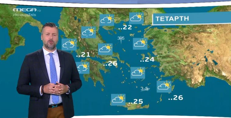 MEGA Καιρός για αγρότες 28/04/20