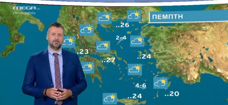MEGA Καιρός για αγρότες 29/04/20