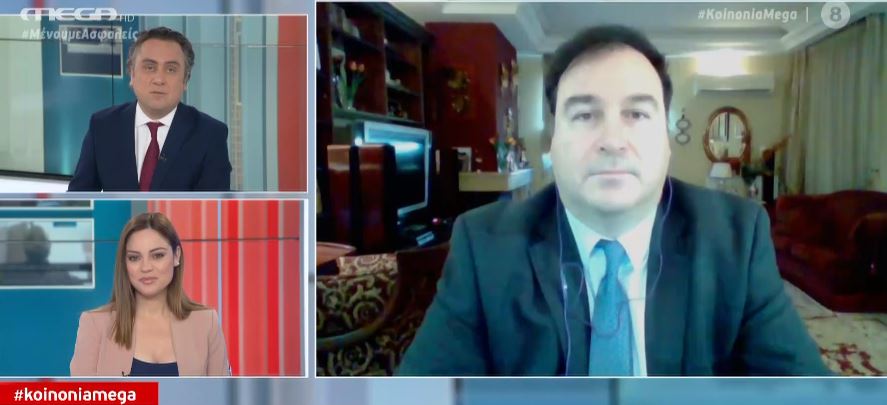 Oροεπιδημιολογική πληθυσμιακή μελέτη του κορωνοϊού – O Γ. Σουρβίνος εξηγεί στο MEGA