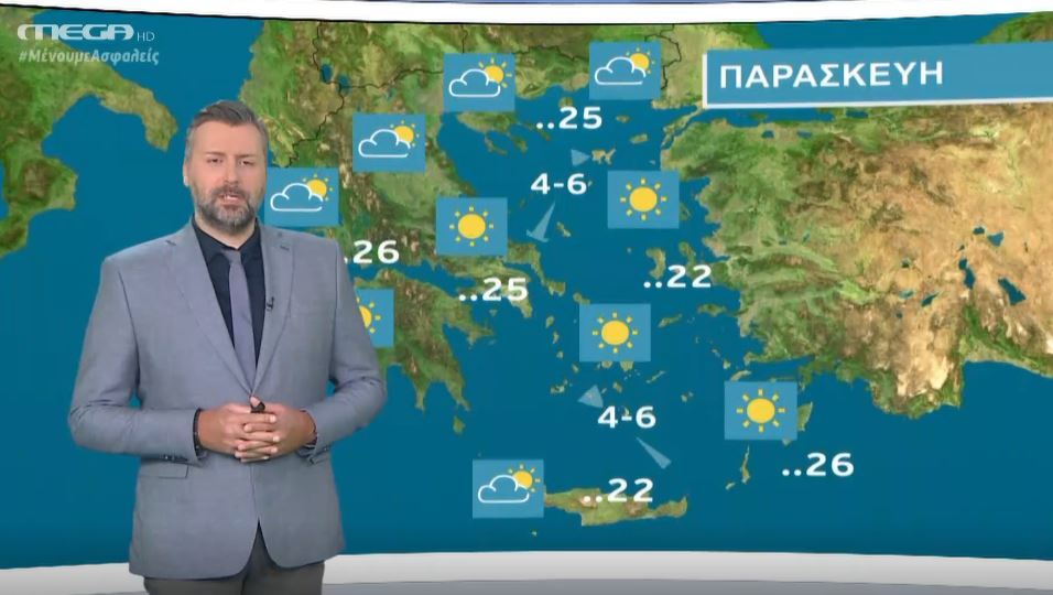 MEGA Καιρός για αγρότες 07/05/20