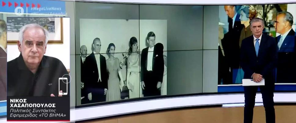 Ν. Χασαπόπουλος στο MEGA: Η Αμαλία Μεγαπάνου ήταν απίστευτη λιγομίλητη, εκπλητική κυρία, εξαιρετική συγγραφέας