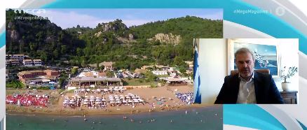 Δ. Φραγκάκης στο MEGA: Η καμπάνια για τον τουρισμό εστιάζει στο brand της Ελλάδας, το καλοκαίρι