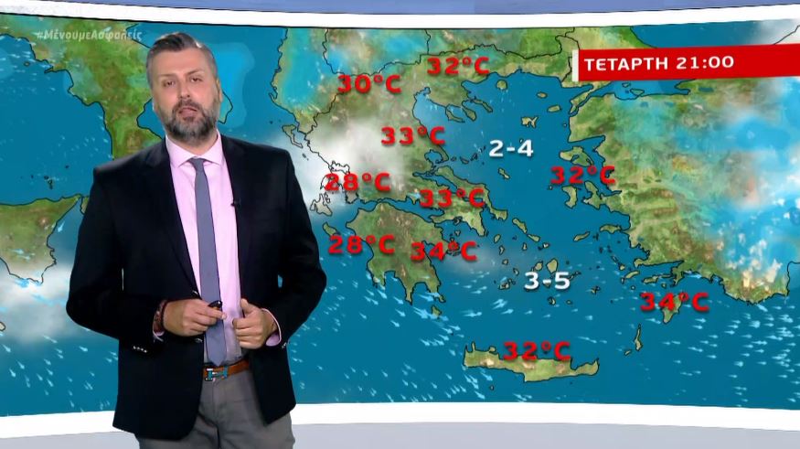 Βελτιωμένος ο καιρός και τη Δευτέρα – Η πρόγνωση του καιρού από τον Γ. Καλλιάνο