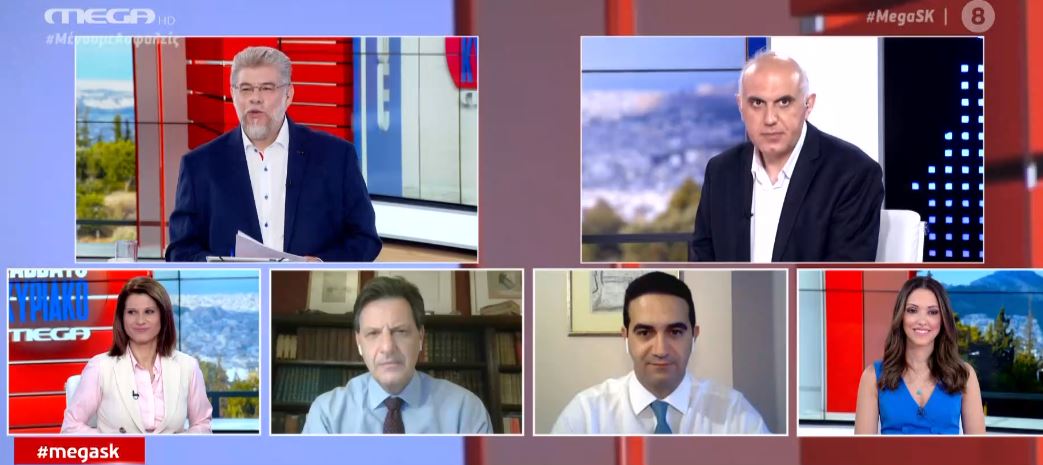 Η πιο σκοτεινή ώρα της ελλ. οικονομίας: Σκυλακάκης και Κατρίνης στο MEGA