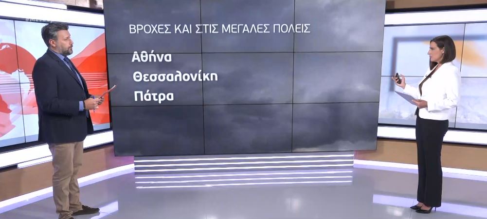 Κακοκαιρία μέχρι και την Πέμπτη