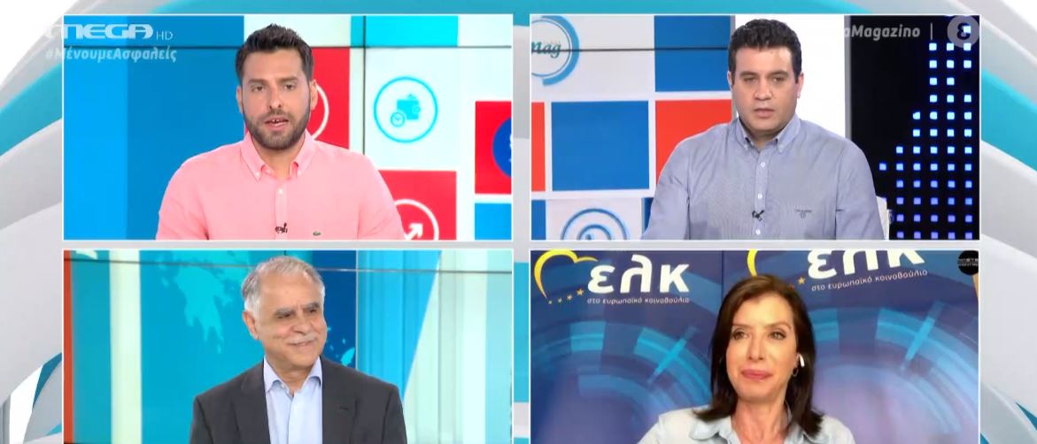 Πολιτική κόντρα για Novartis και παρακράτος: Μπαλάφας και Ασημακοπούλου στο MEGA
