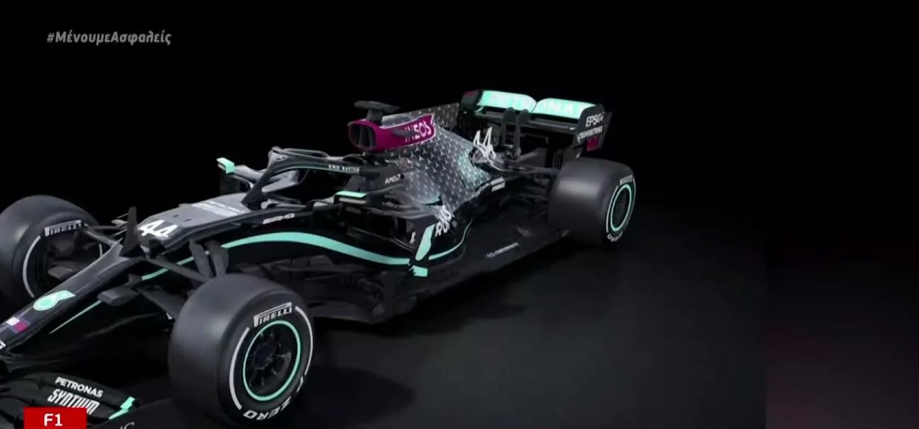 Mercedes Formula 1: Με μαύρα μονοθέσια κόντρα στο ρατσισμό