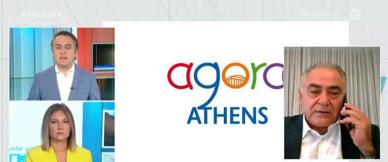 Γ. Χατζηθεοδοσίου στο MEGA: Θα κάνουμε αναβάθμιση όλων των επιπέδων στο εμπορικό τρίγωνο