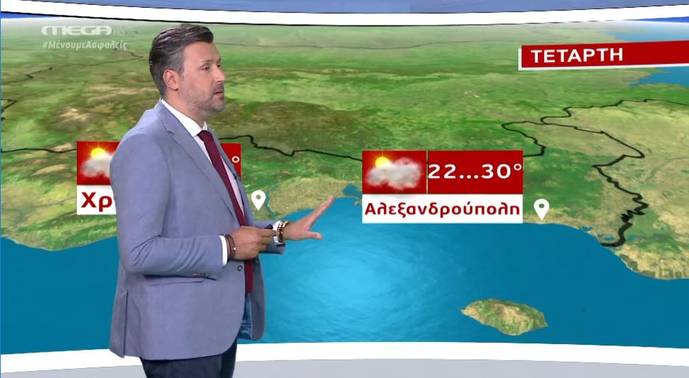 MEGA Καιρός για αγρότες 07/07/20