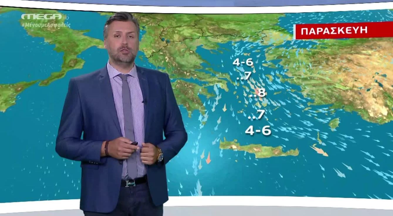 Ηλιοφάνεια και ισχυρό μελτέμι αύριο (9/7)- Η πρόβλεψη του Γ. Καλλιάνου