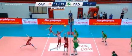 Τελικοί Volley League: Έσπασε την έδρα του Παναθηναϊκού ο Ολυμπιακός