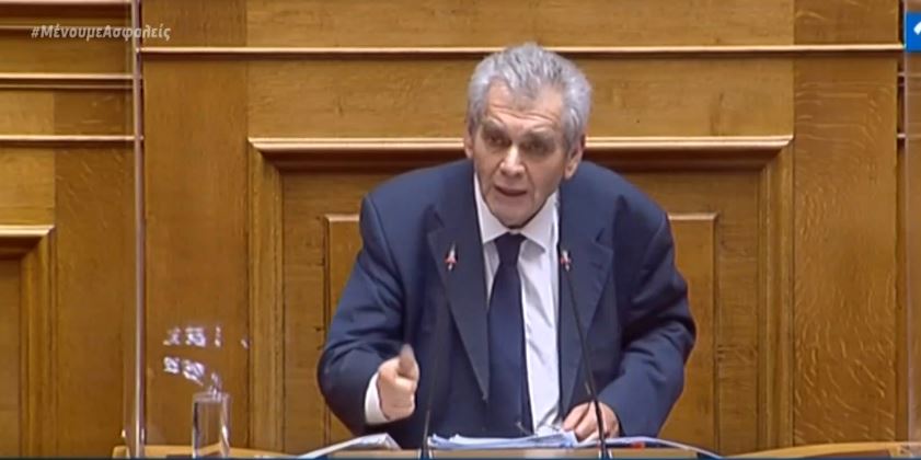 Ψήφο κατά συνείδηση ζήτησε ο Παπαγγελόπουλος – Ένταση και κόντρες στη Βουλή