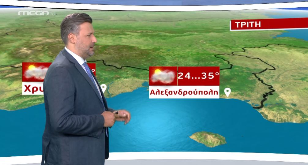 MEGA Καιρός για αγρότες 27/07/20