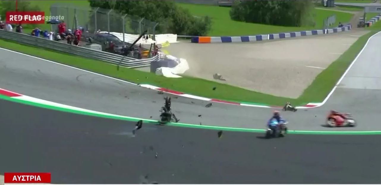 Σοκαριστικά ατυχήματα στο MOTO GP και MOTO 2