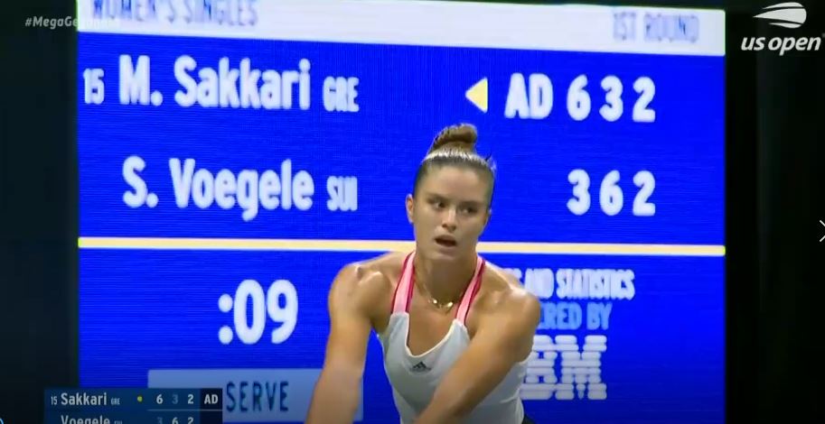 US Open: Νίκη – πρόκριση στον Β’ γύρο για τη Μαρία Σάκκαρη