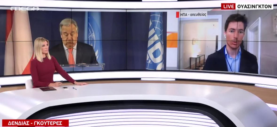 Συνάντηση Δένδια – Γκουτέρες για την Αν. Μεσόγειο και την Κύπρο