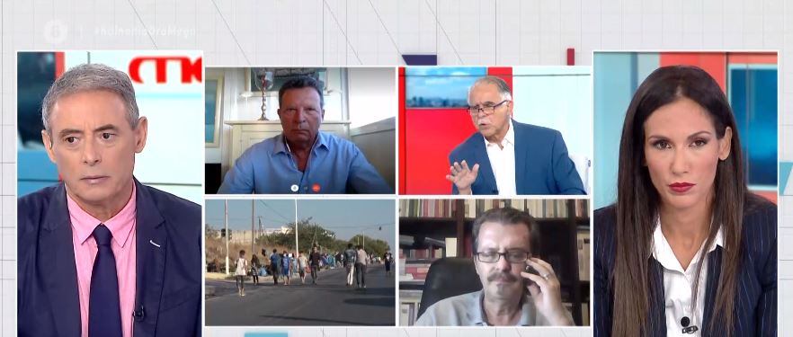 Προσφυγικό και συνάντηση Μητσοτάκη – Μακρόν: Κύρτσος, Μπαλάφας, Παππάς στο MEGA