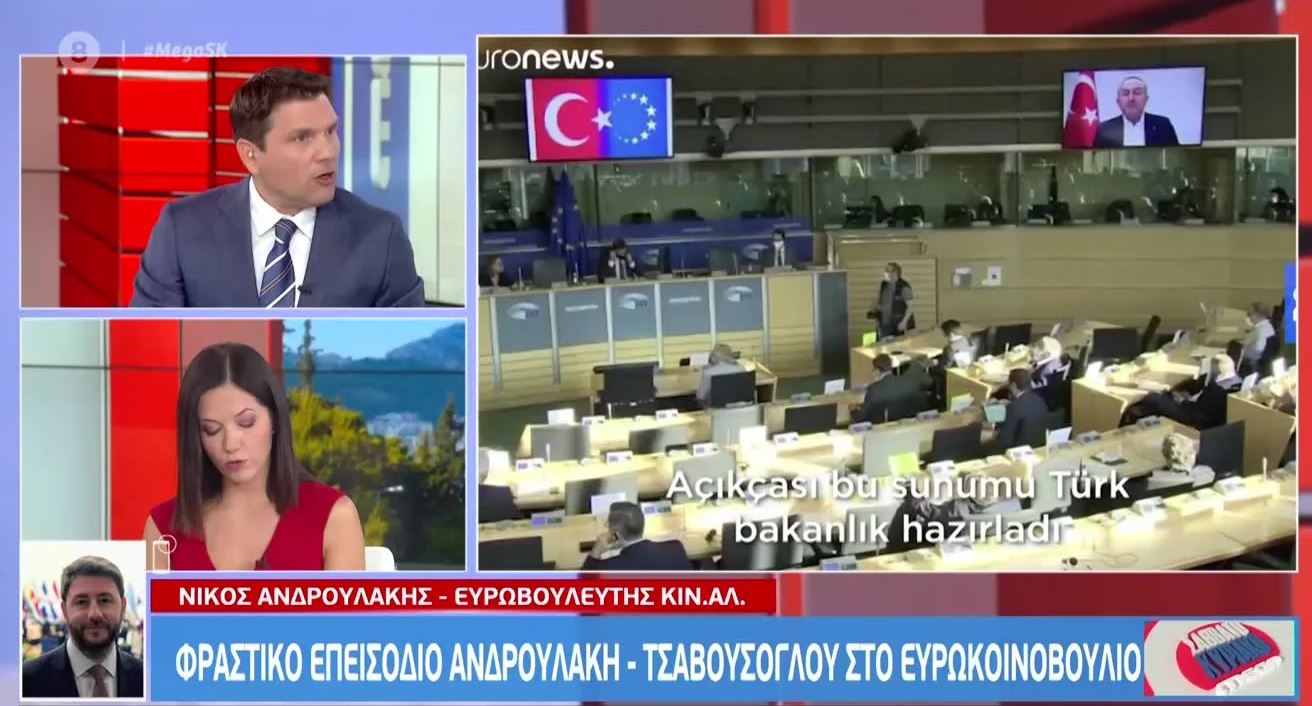 Πώς σχολίασε ο Νίκος Ανδρουλάκης το φραστικό επεισόδιο με τον Τσαβούσογλου