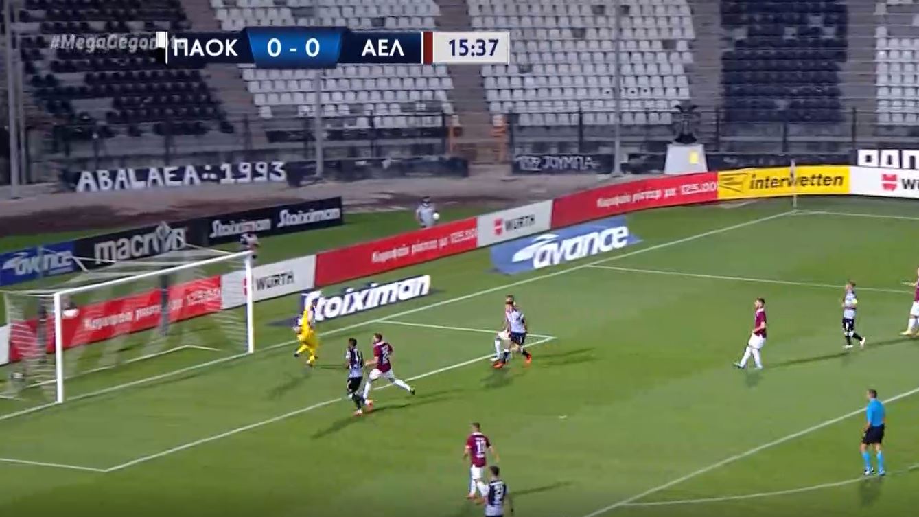 Με 1-0 και γκολ του Τζόλη επικράτησε ο ΠΑΟΚ της Λάρισας