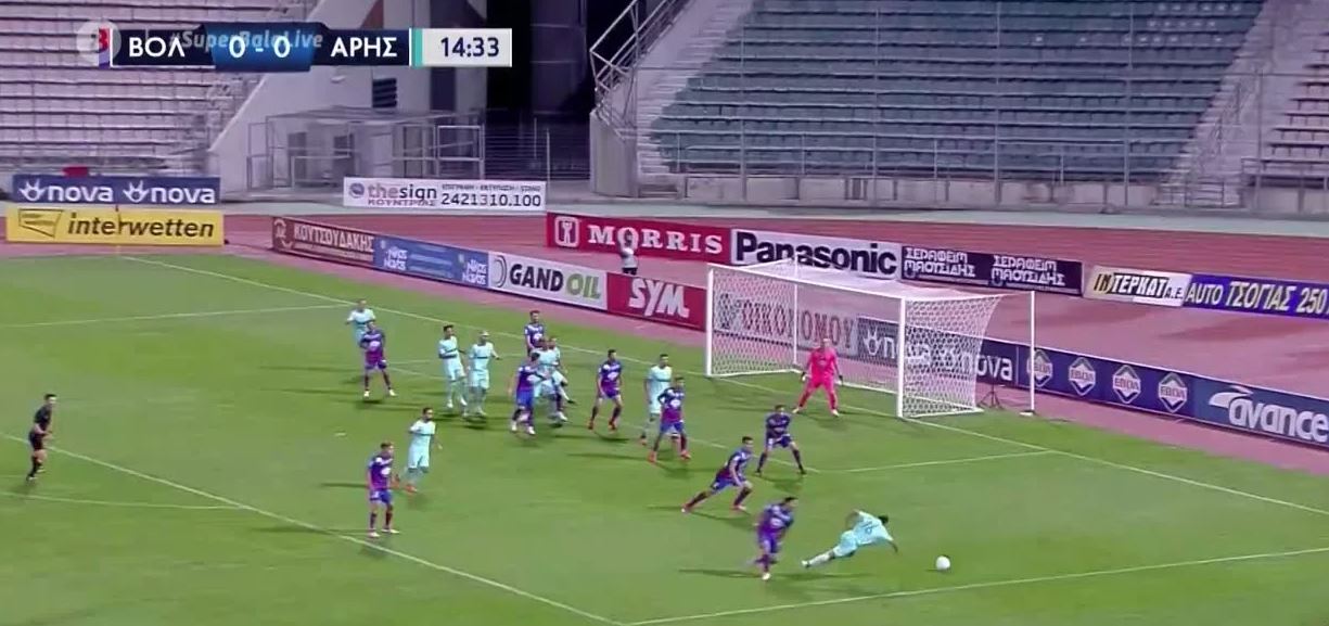 Δεύτερη νίκη για τον Άρη, 0-1 στο Βόλο