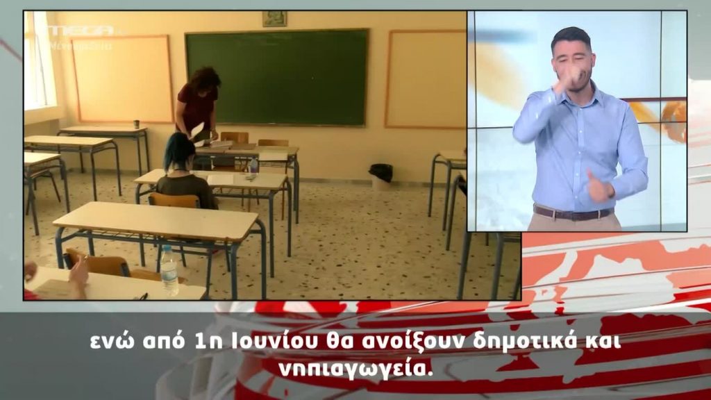 MEGA Δελτίο Νοηματικής 27/04/20 - 