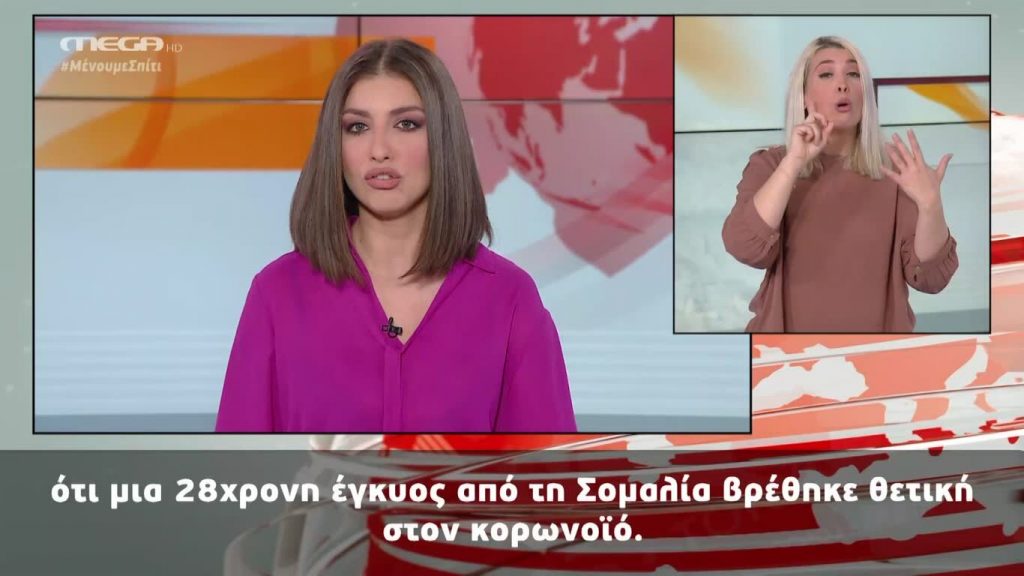 MEGA Δελτίο Νοηματικής 20/04/20 - 