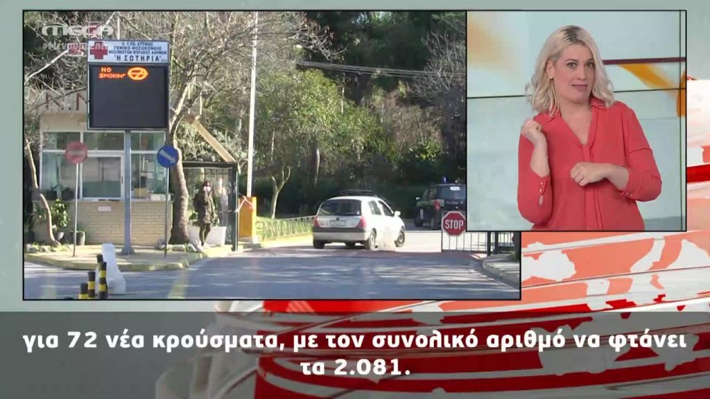 MEGA Δελτίο Νοηματικής 12/04/20 - 