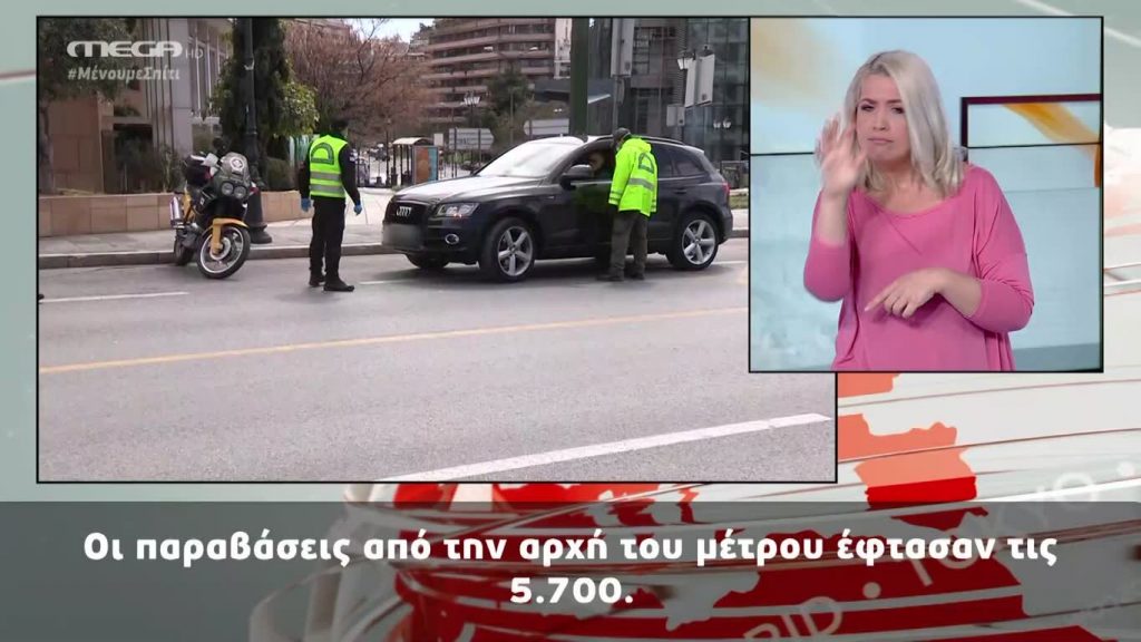 MEGA Δελτίο Νοηματικής 29/03/20 - 