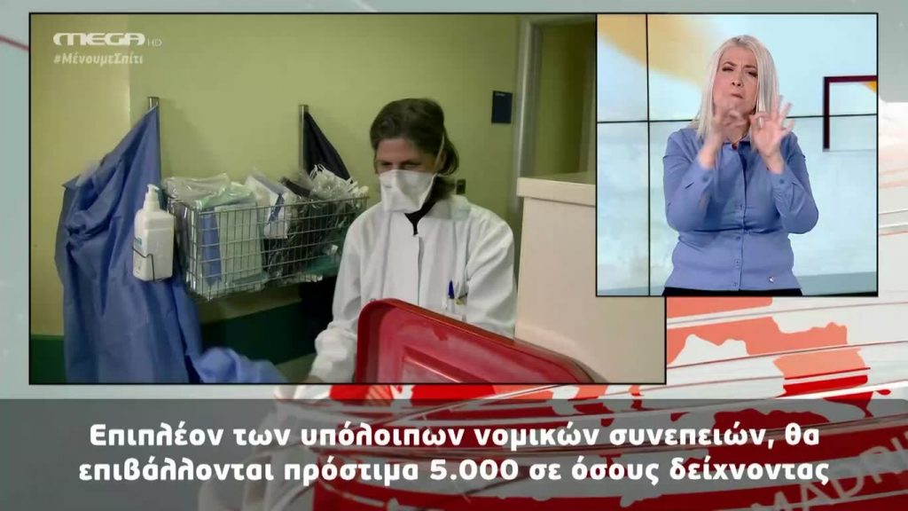 MEGA Δελτίο Νοηματικής 15/03/20 - 