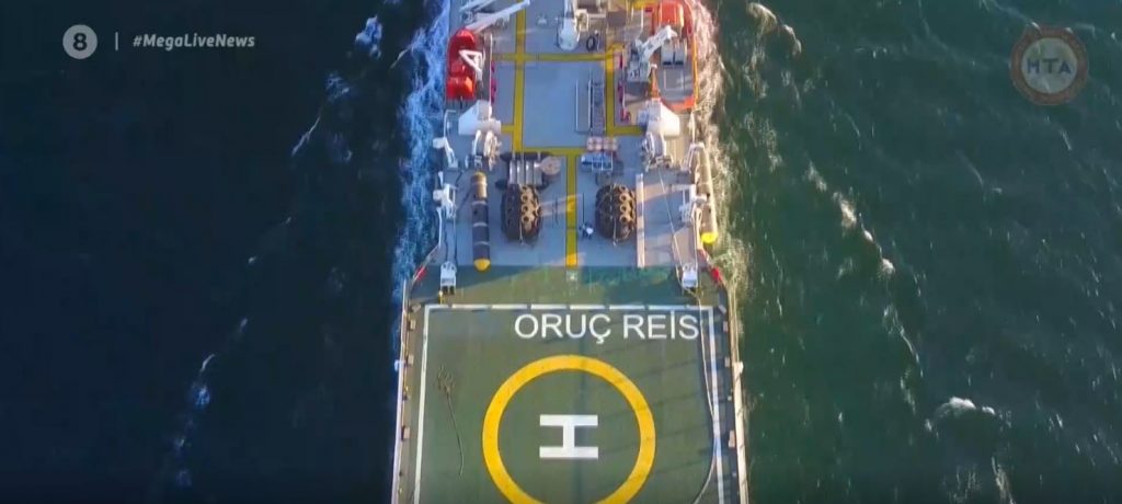 Ελληνοτουρκικά – Oruc Reis: Ακόμα πιο κοντά στο Καστελόριζο τα τουρκικά πλοία