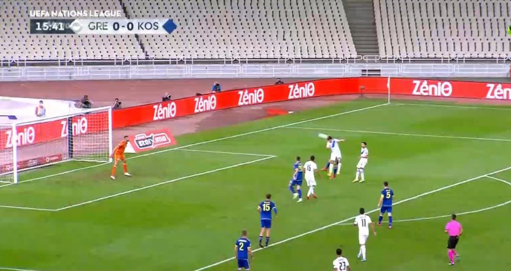 Nations League: Κακή εμφάνιση από την Ελλάδα και ισοπαλία 0-0 με το Κόσοβο