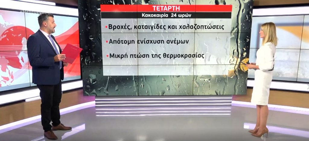Έρχεται κακοκαιρία – εξπρές την Τετάρτη 28/10: Ποιες περιοχές θα πλήξει