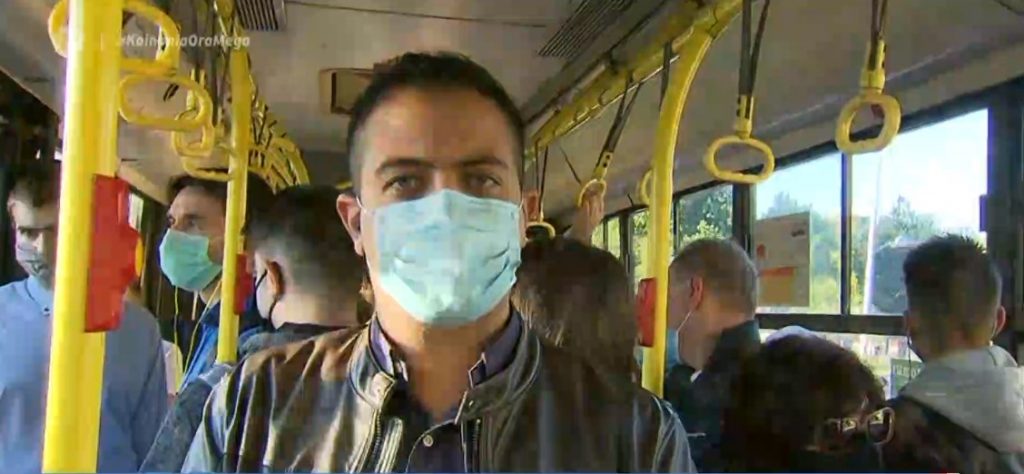 Θεσσαλονίκη: Συνωστίζεται στα λεωφορεία ο κόσμος