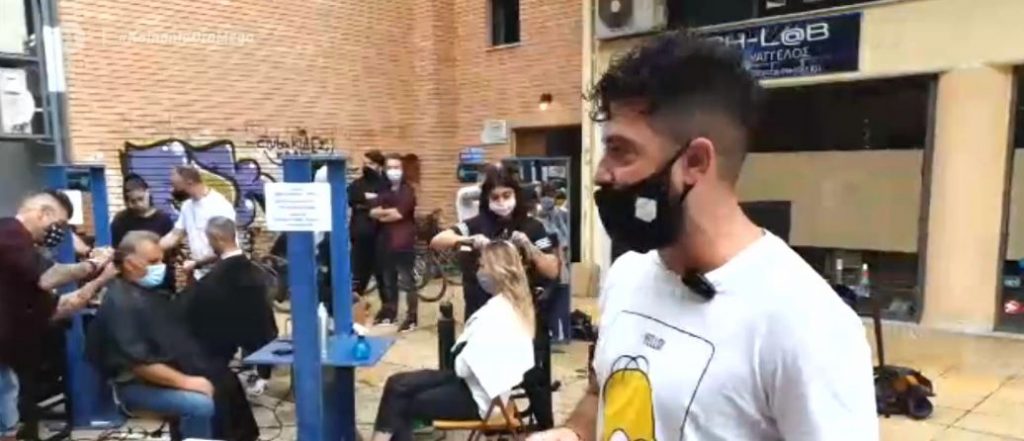 Δωρεάν κούρεμα στους πλημμυροπαθείς της Καρδίτσας