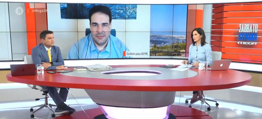 Λιβάνιος στο MEGA: Μέχρι τα μέσα Νοεμβρίου θα έχει μοιραστεί το σύνολο των μασκών στους μαθητές