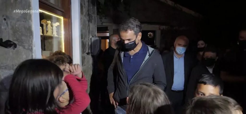 Στη Σαμοθράκη ο Κυριάκος Μητσοτάκης