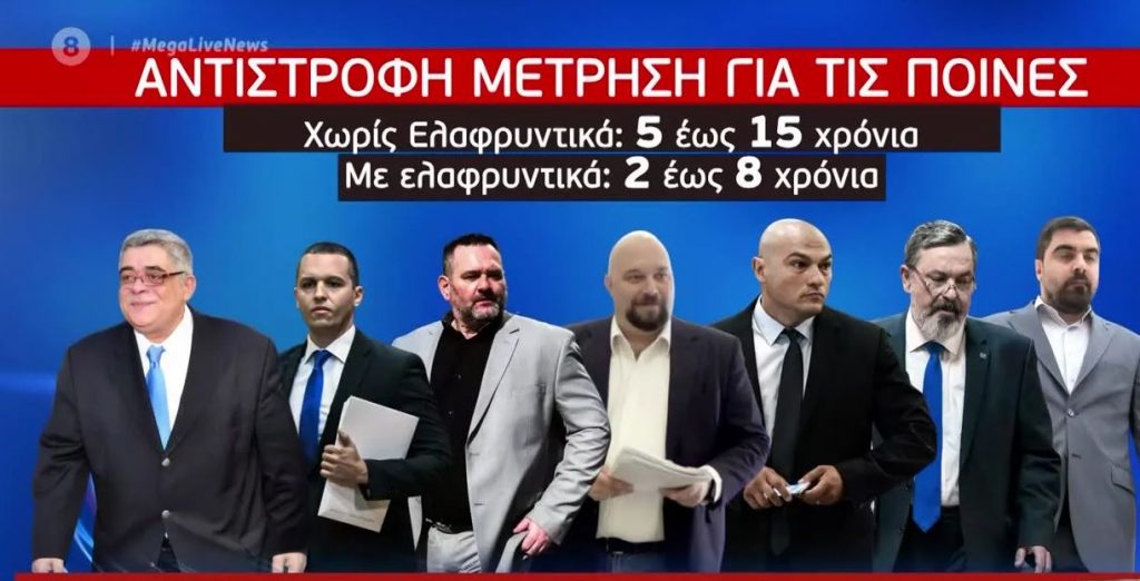 Δίκη Χρυσής Αυγής: Αντίστροφη μέτρηση για τις ποινές