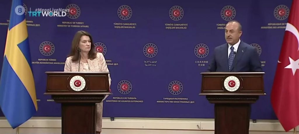 Οργή Τσαβούσογλου προς τη σουηδή ομόλoγό του – αναφέρθηκε σε Συρία και Κύπρο