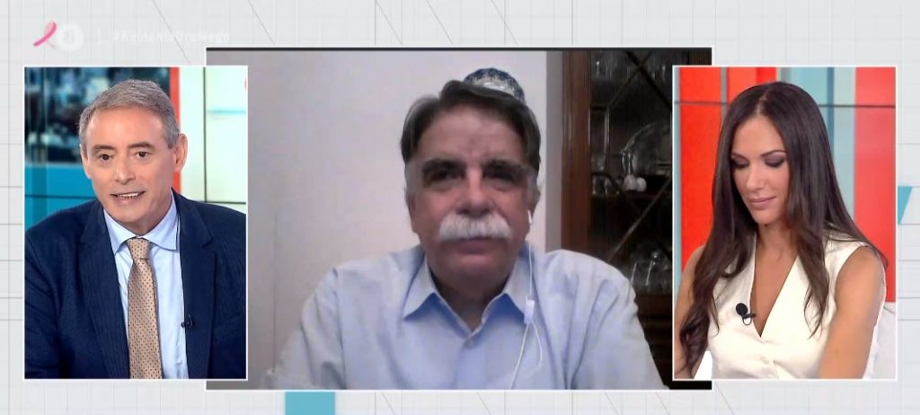 «Καμπανάκι» Βατόπουλου στο MEGA για κορωνοϊό: Η κατάσταση είναι εξαιρετικά ρευστή