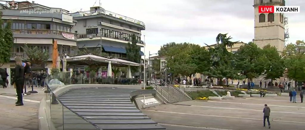 Άδεια πόλη η Κοζάνη: Μάσκες παντού – Κλειστά καταστήματα – Ανοιχτά σχολεία